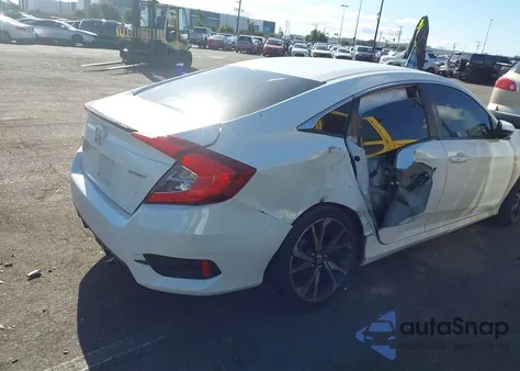 2020 Honda Civic Sport z USA, uszkodzony, nr VIN 2HGFC2F80LH600903